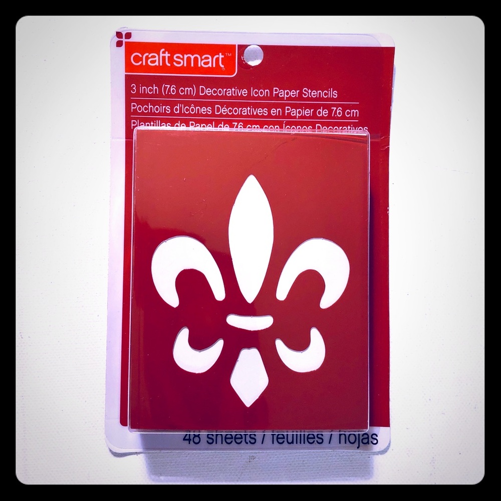 *3/$20* New Craft decorative icon paper stencils